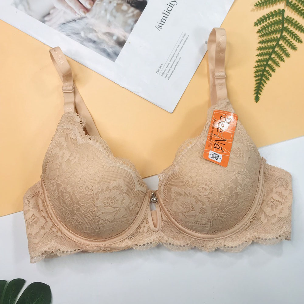 Áo lót nữ Thái lan bigsize có gọng đệm mỏng nâng đẩy ngực, áo lót BeeNa 2275B Thái Lan chính hãng. Đồ lót nữ Thái Lan cao cấp.