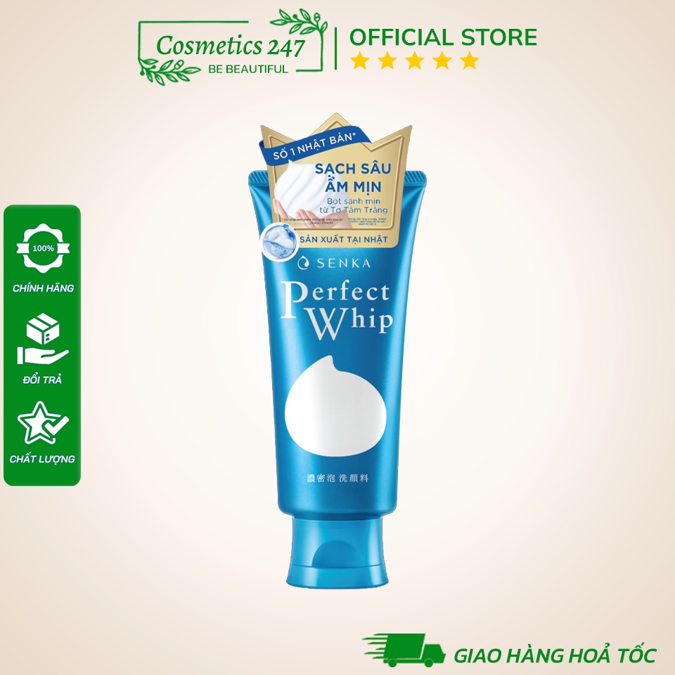 Sữa Rửa Mặt Senka Perfect Whip 100G & 120G