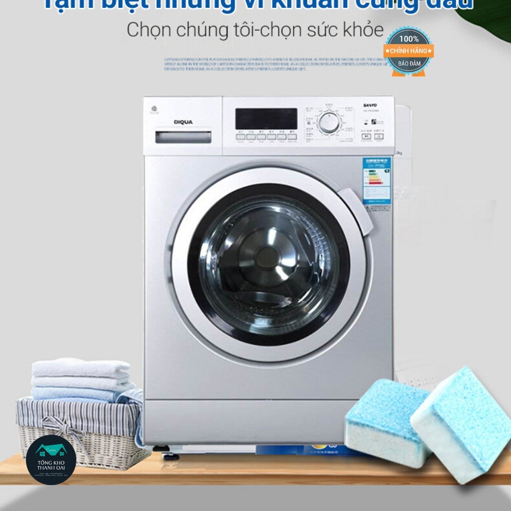 Viên Tẩy Lồng Máy Giặt (1 hộp 12 viên )