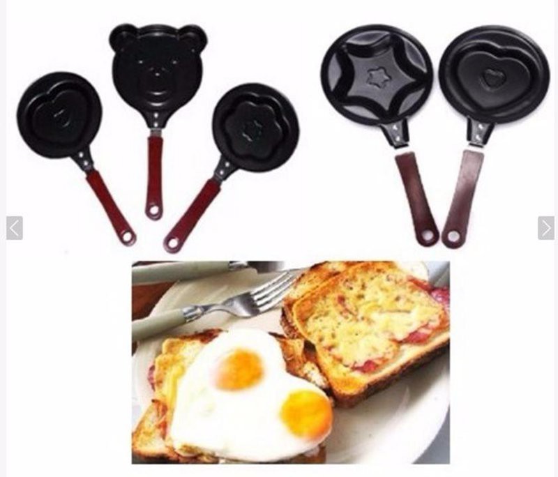Chảo chiên trứng mini hình thú độc đáo
