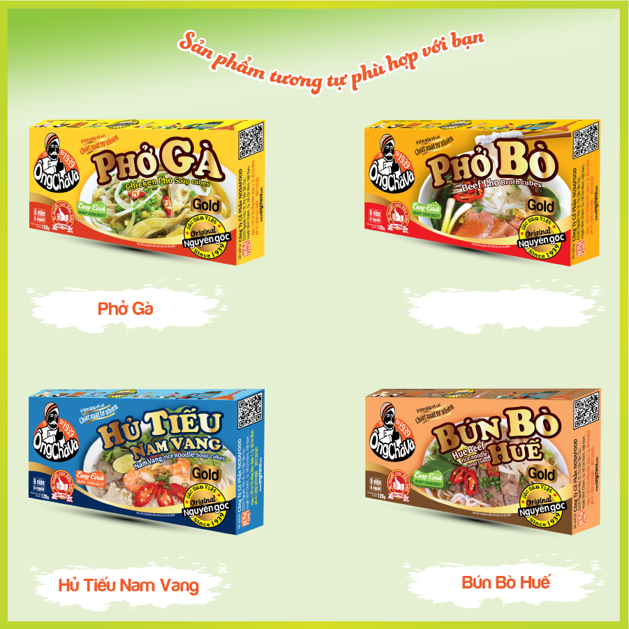 thùng viên gia vị bò kho gold 126gram ông chà và 80 hộp 2