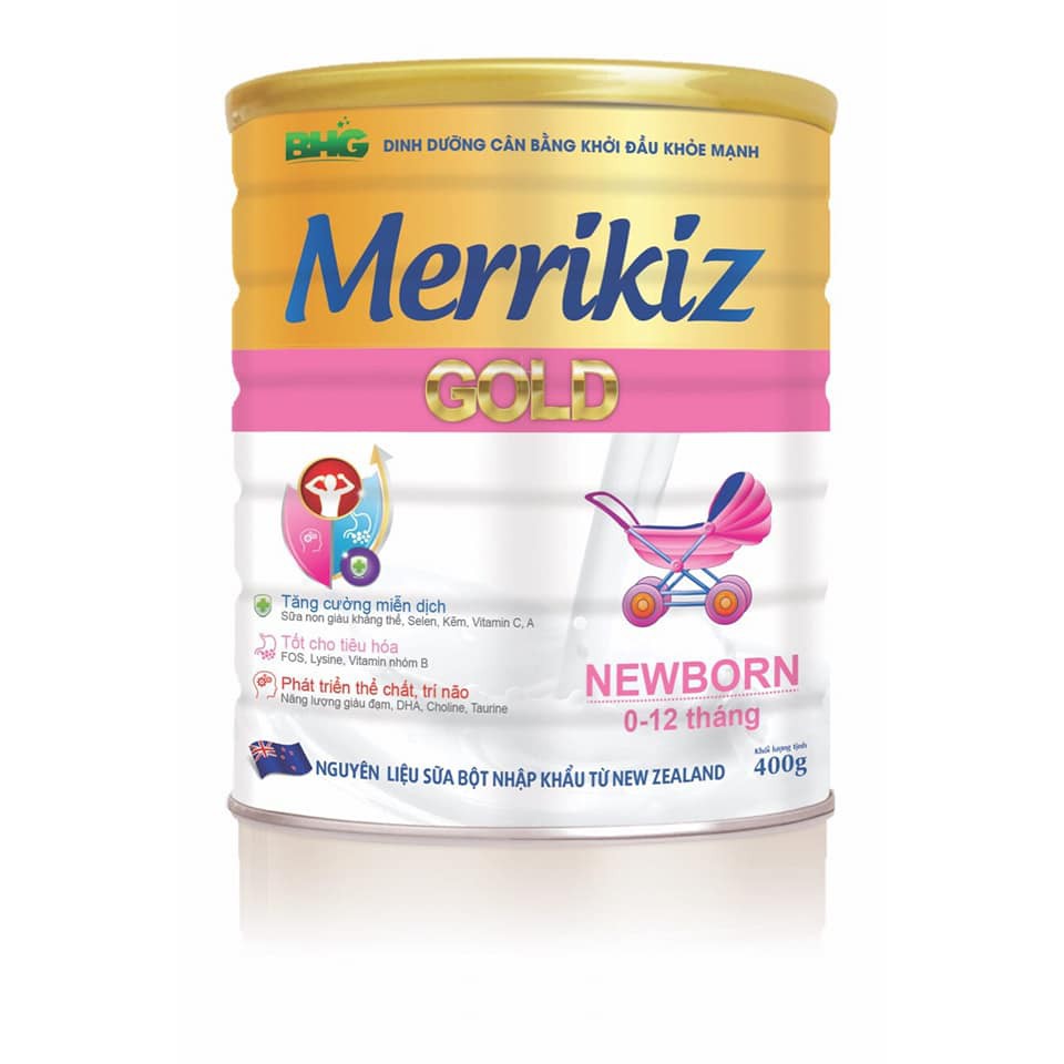 [HCM]SỮA MERRIKIZ GOLD NEWBORN 900G