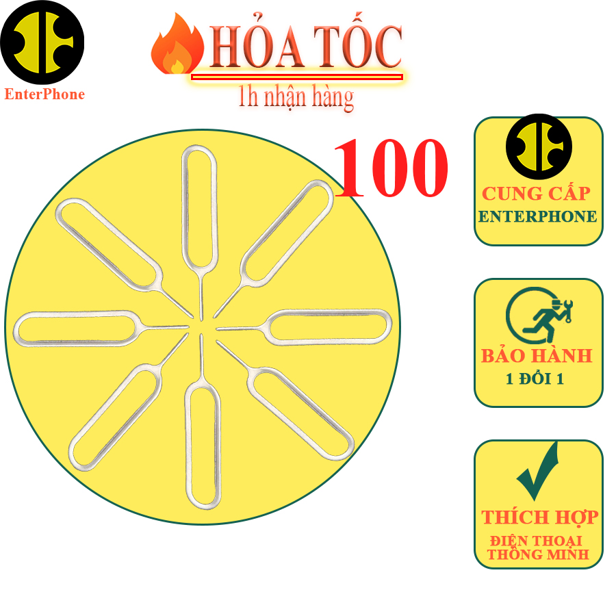 Que chọc sim dùng cho iP, iPad, Samsung, Oppo, HTC, Nokia, Xiaomi