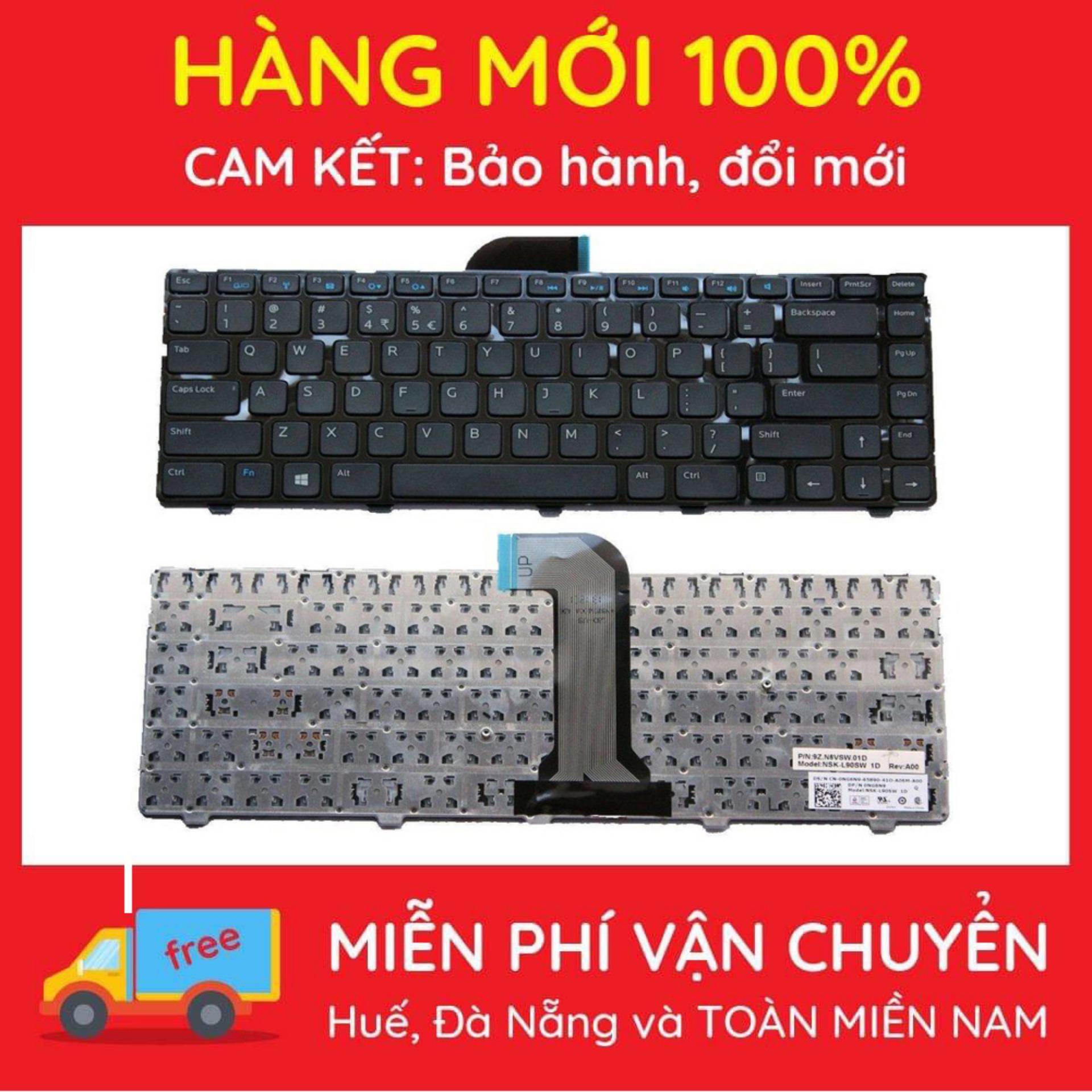 [HCM]Hàng mới 100%!  Bàn phím Laptop Dell Inspiron 3421 5421 3437 5437 15Z-5523 2158 Vostro 2421 có video dướng dẫn chi tiết tháo lắp