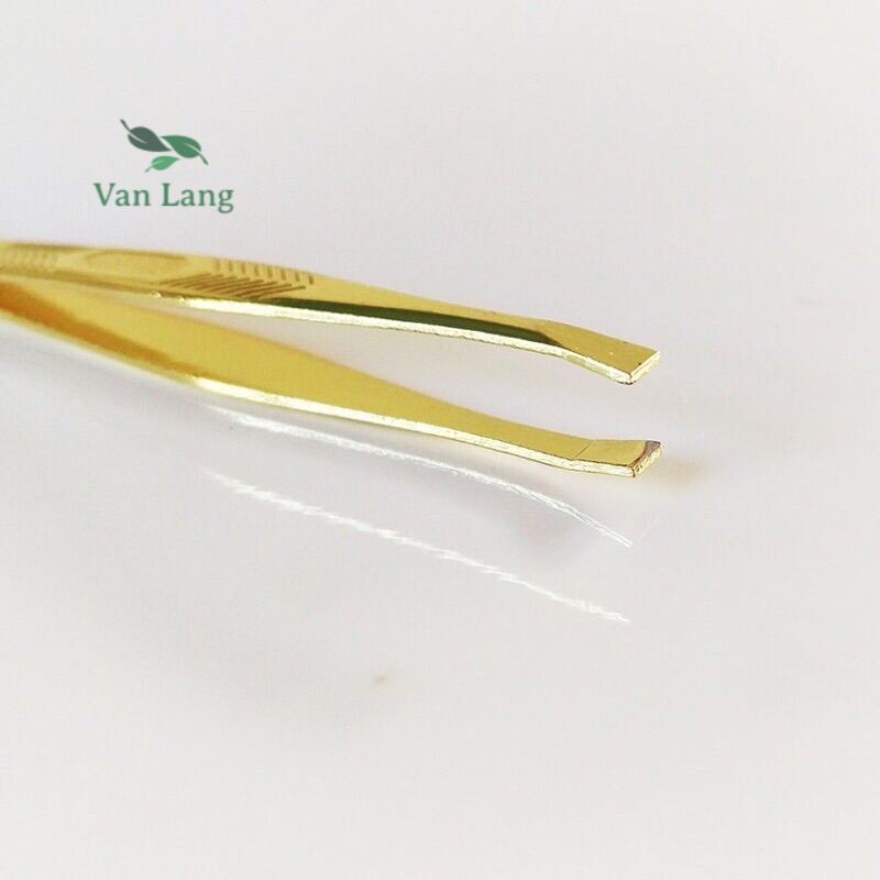 Nhíp nhổ lông, nhổ tóc màu vàng