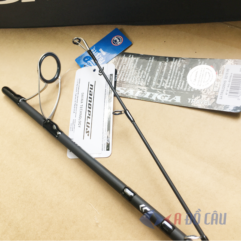 Cần Daiwa saltiga Travel 632MHS