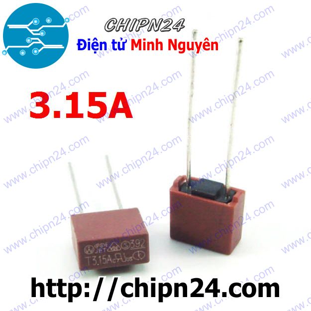 Cầu chì vuông 3.15a 250v