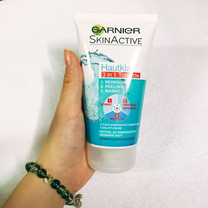 Sữa Rửa Mặt Garnier skin active 3 trong 1 Xách tay từ mall Canada, Chính Hãng 100%, Ship toàn quốc