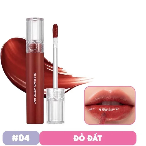Son tint nước siêu lì lâu trôi romand glasting water tint 4g 04