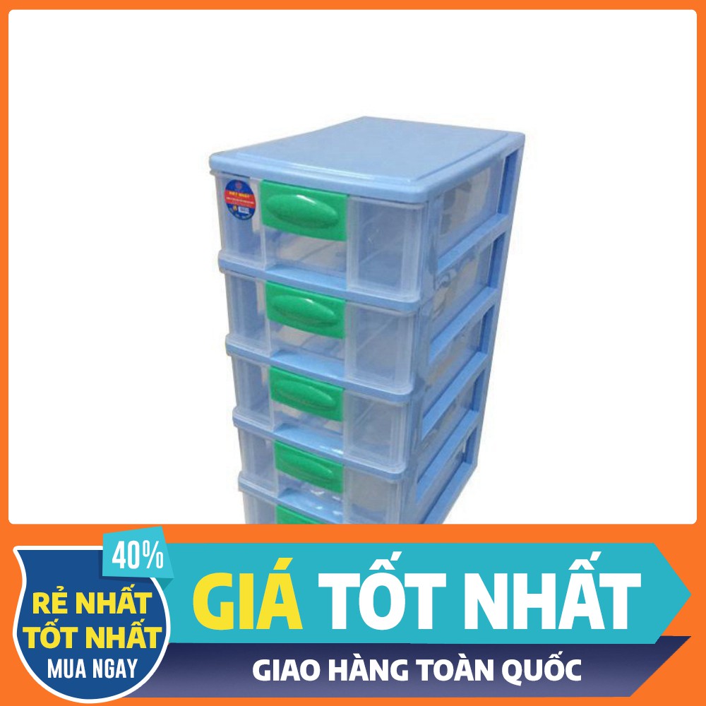 Tủ nhựa mini đa năng 3, 4, 5 tầng Việt Nhật. Tủ nhựa nhiều ngăn.