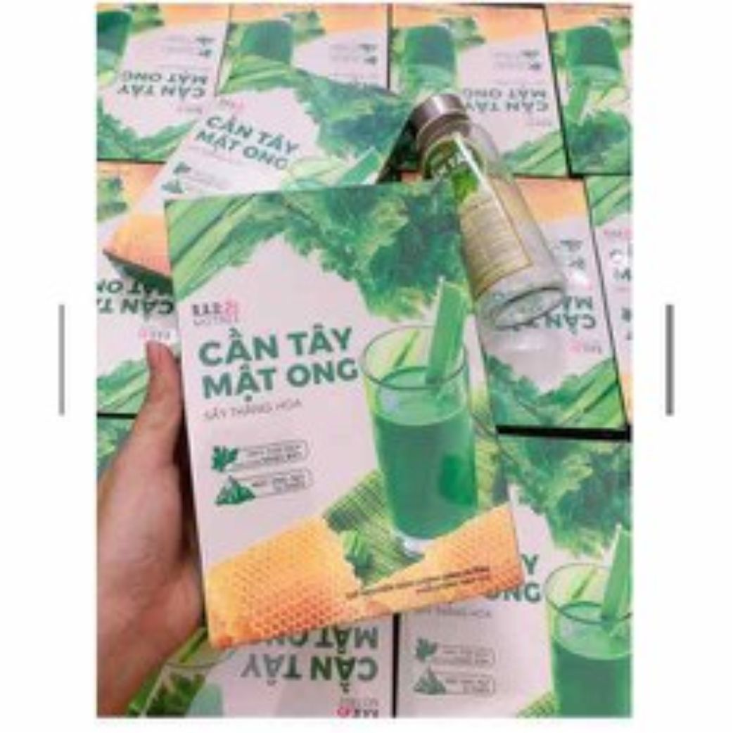 Combo 3 Hộp Cần Tây Mật Ong MẪU MỚI (Tặng 01 Bình Nước)