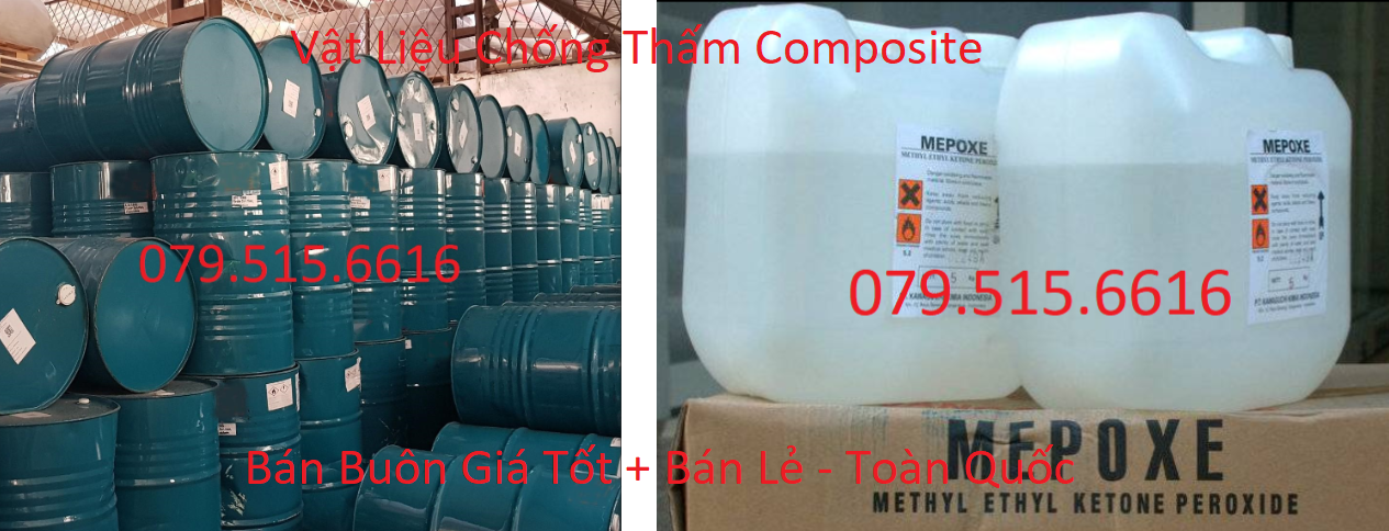 Vật Liệu Chống Thấm Composite (1Kg) + Chất Đóng Rắn Nhựa