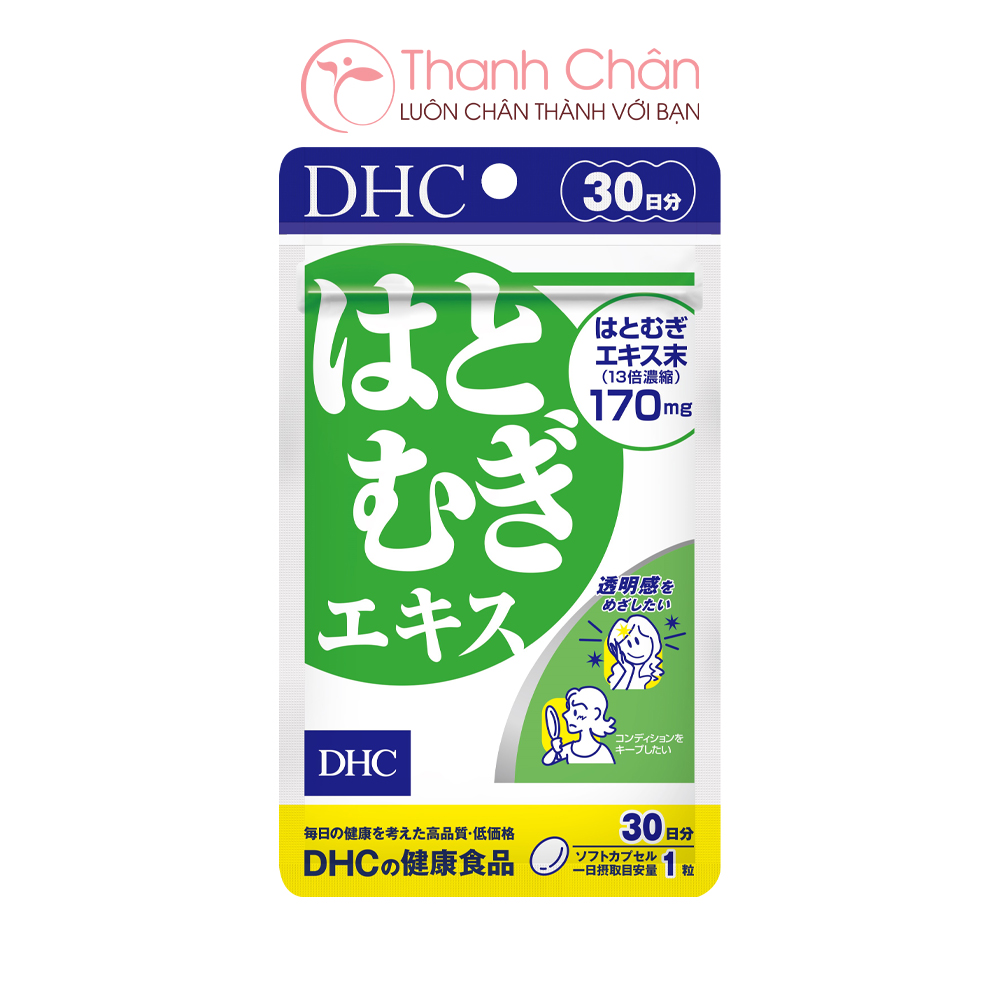 Viên uống Trắng da DHC Nhật Bản Adlay Extract (30 ngày)