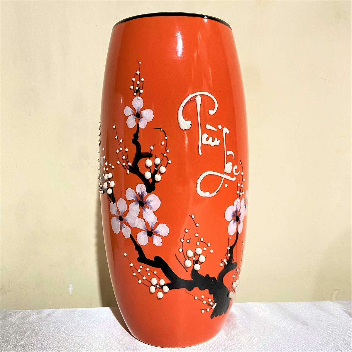 Bình bông ,lọ hoa gốm sứ bát tràng cao cấp cắm hoa tài lộc