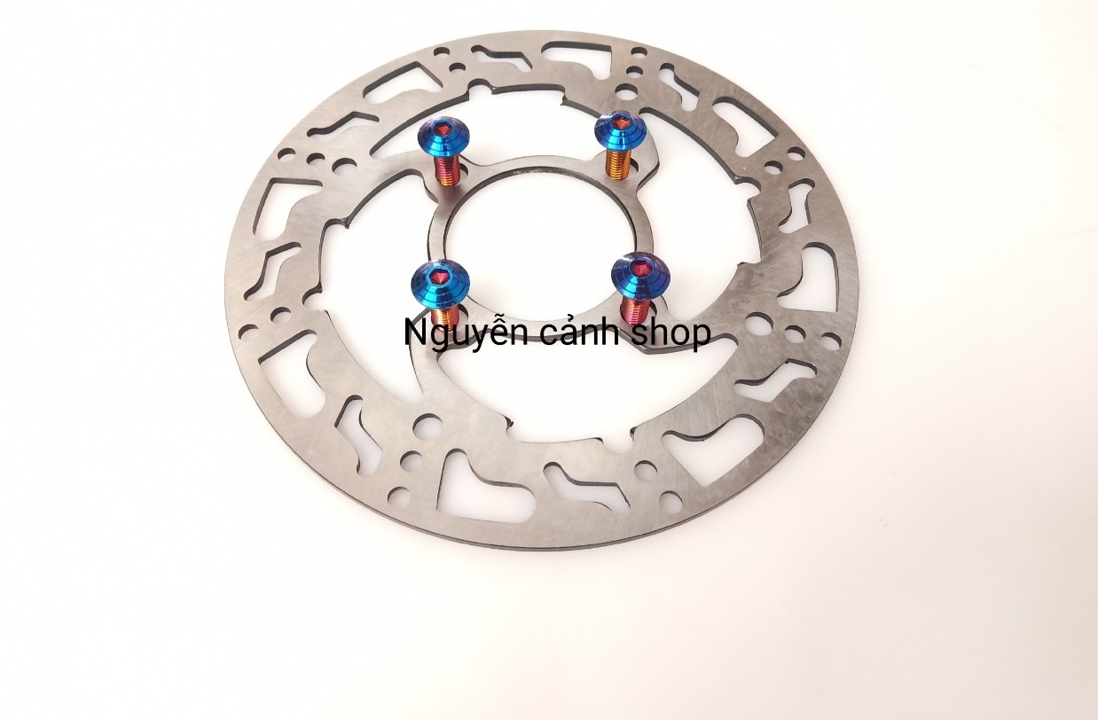 Đĩa phay + 4 óc gắn xe sirius,jupiter,exciter 135,future 125,các dòng wave,220mm