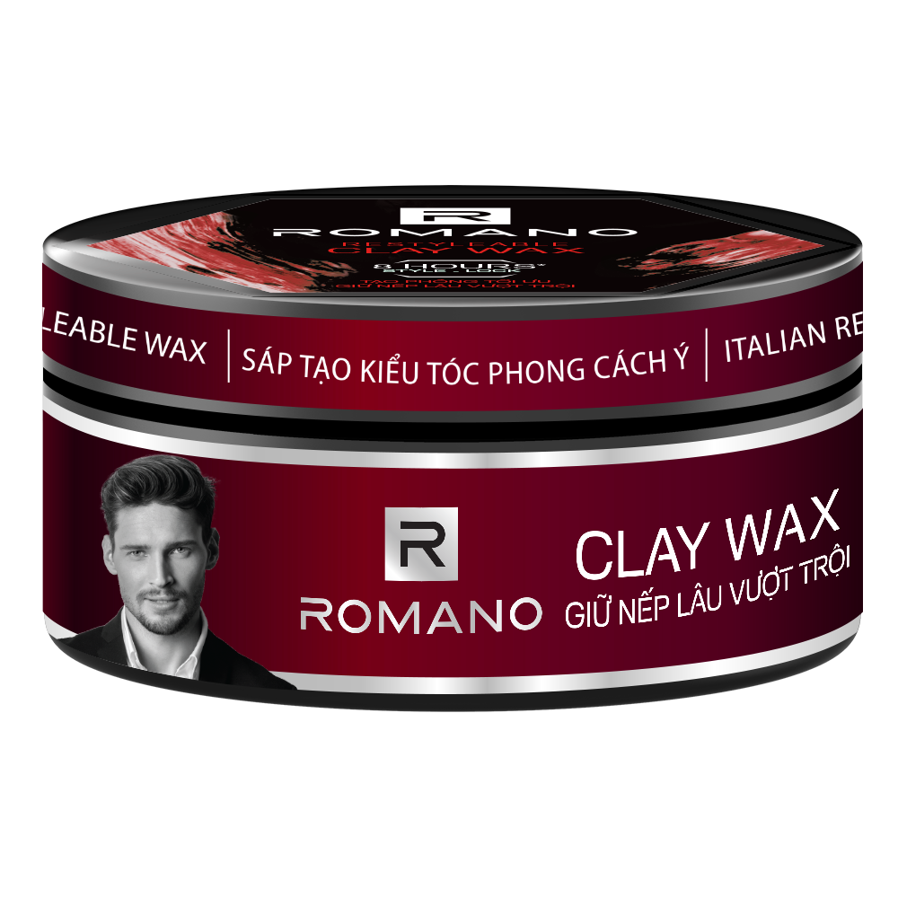 Sáp tạo kiểu tóc Romano Restyleable Shiny 68g