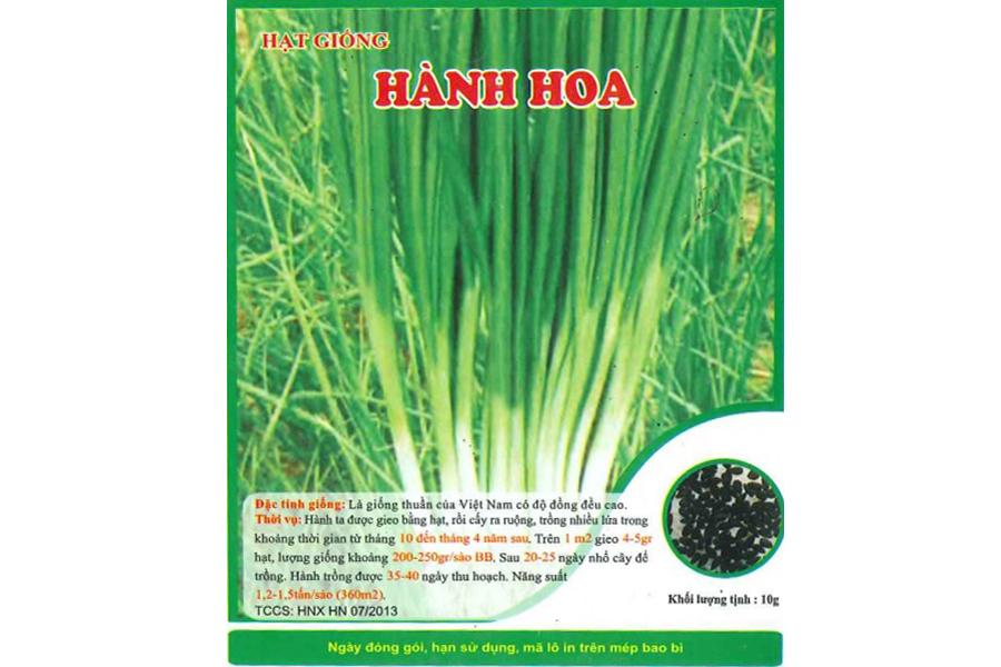 Hạt giống hành lá 1gr gói