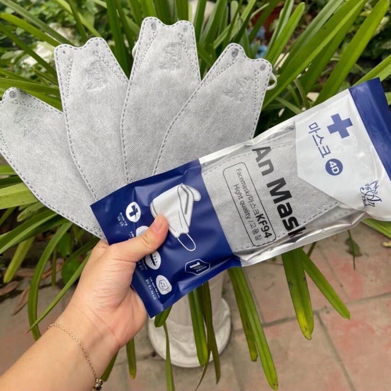 50 Chiếc khẩu trang KF94 kháng khuẩn chống bụi mịn