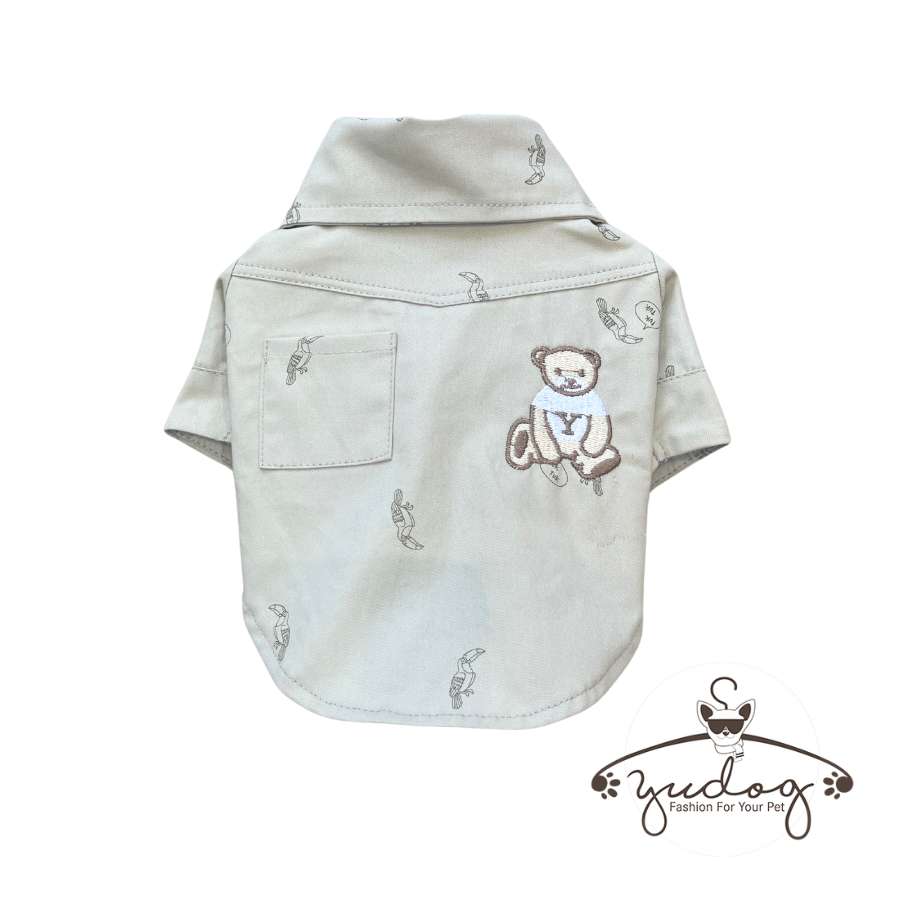 Sơ mi cho chó mèo - đồ chó mèo - quần áo thú cưng yudog