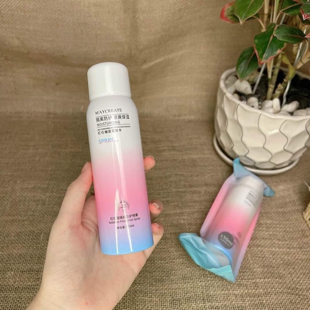 [ GIÁ HẠT RẺ ] Xịt chống nắng,xịt chống nắng body, Maycreate