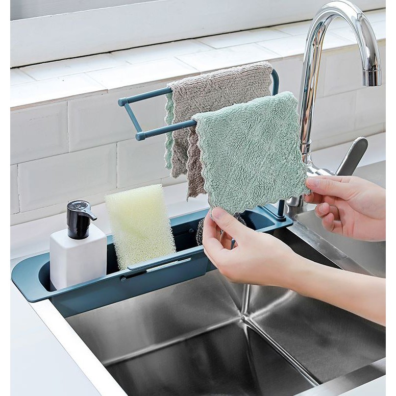 [RẺ VÔ ĐỊCH] Giá Để Giẻ Rửa Bát - Khay Để Giẻ Rửa Bát