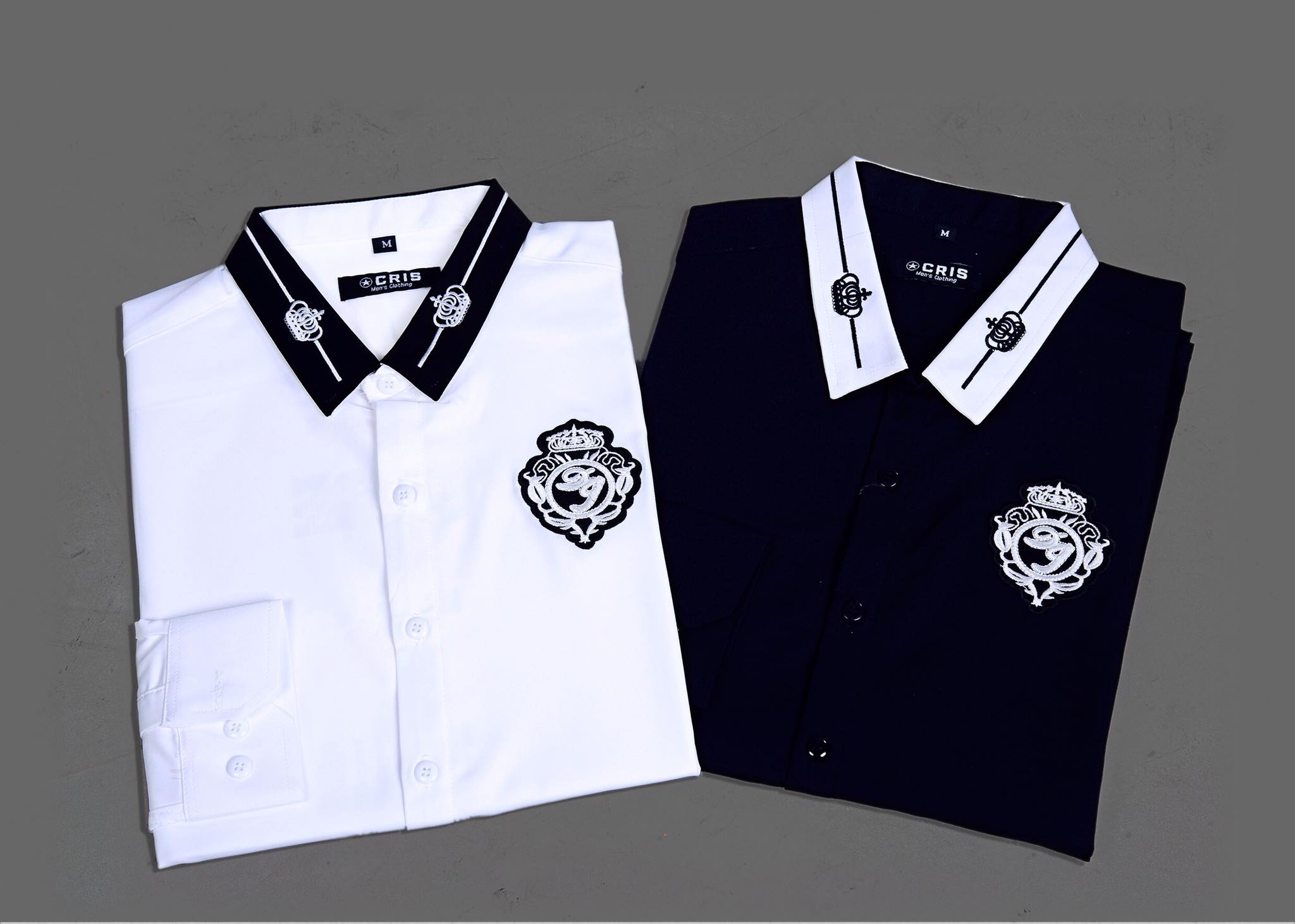 Áo Sơ Mi Nam hoạ tiết Chấm Bi