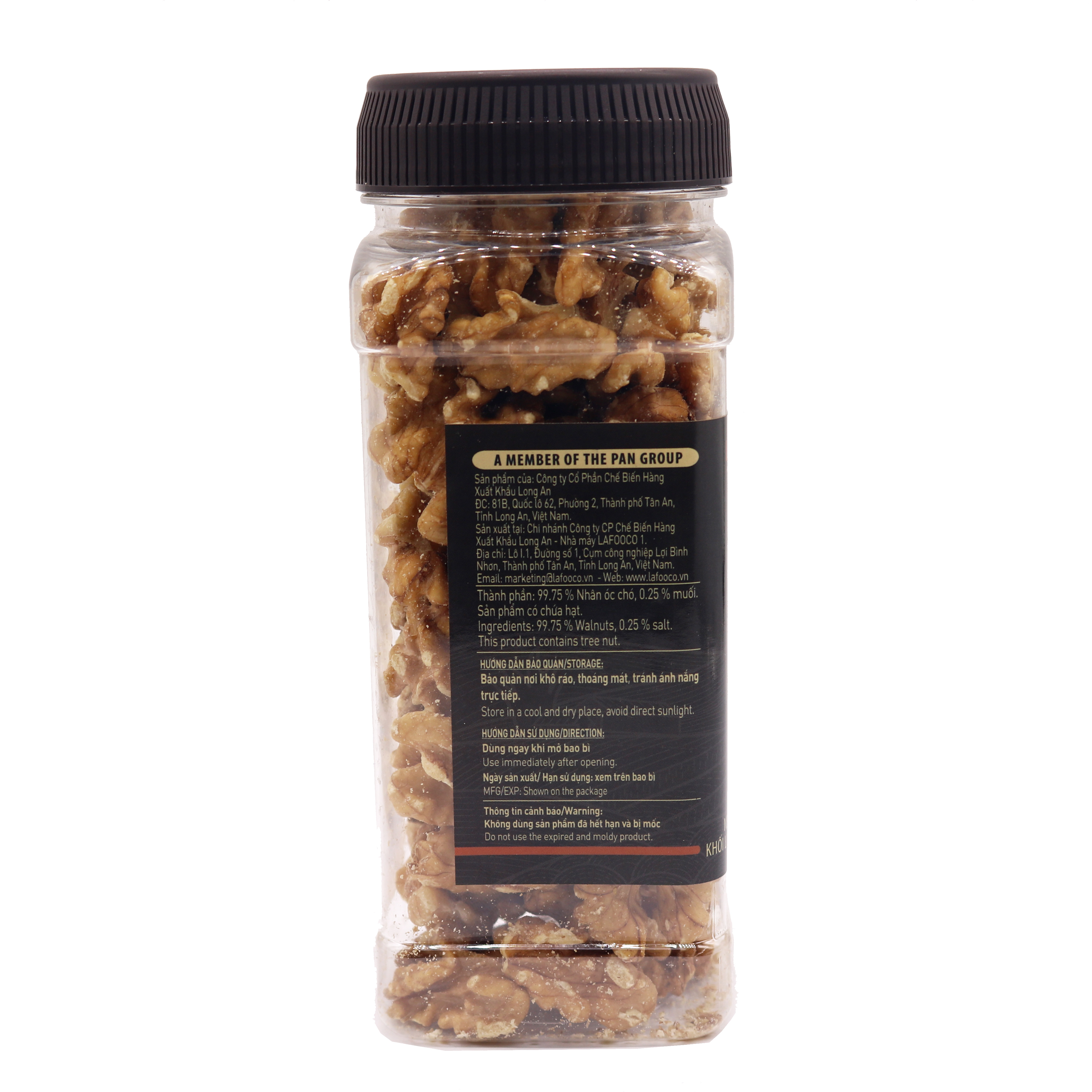 Nhân Óc Chó Mỹ Sấy Muối LAFOOCO 180g