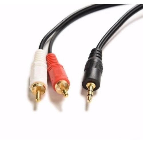 Dây Loa 1 Đầu 3.5 Ra 2 Đầu Av (Rca) Dài 3M