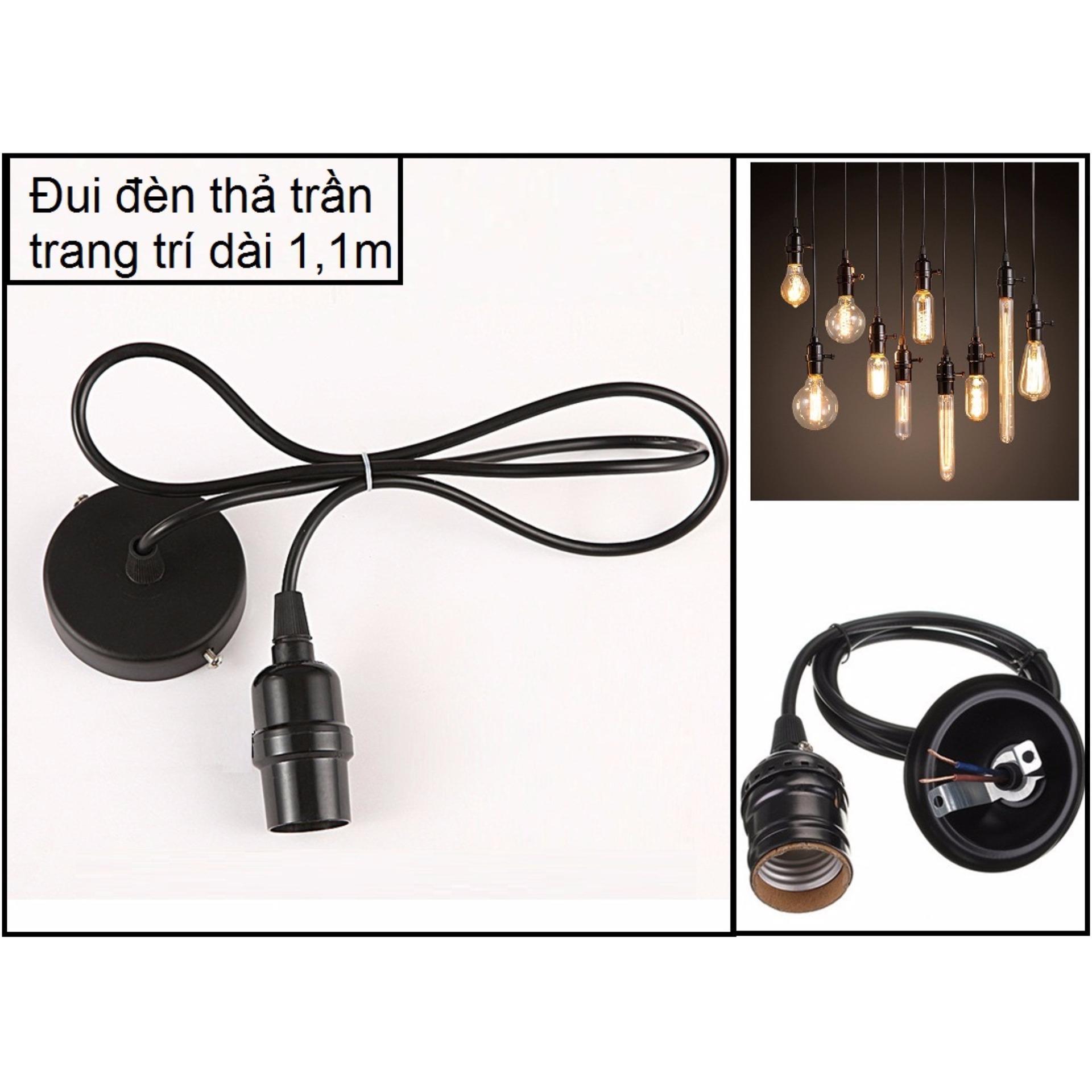 Đui E27 treo thả bóng đèn