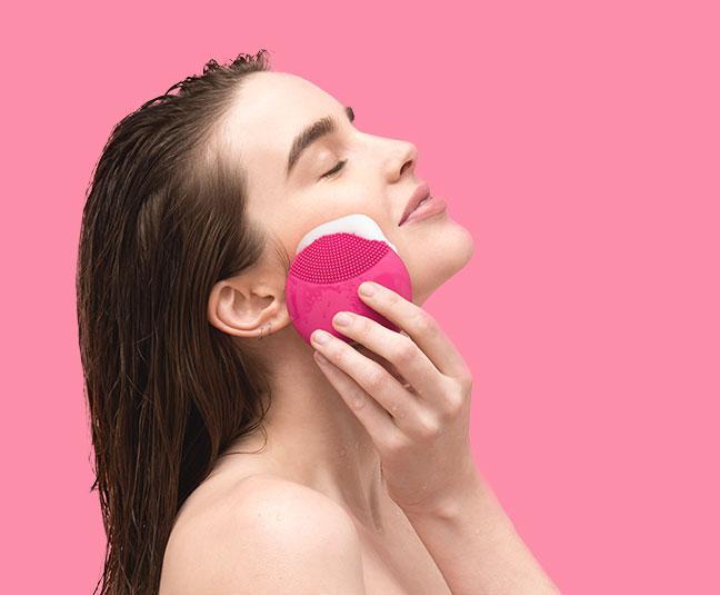 ( SALE 50% ) Máy Massage Rửa Mặt Forever Lina Mini Cao Cấp.