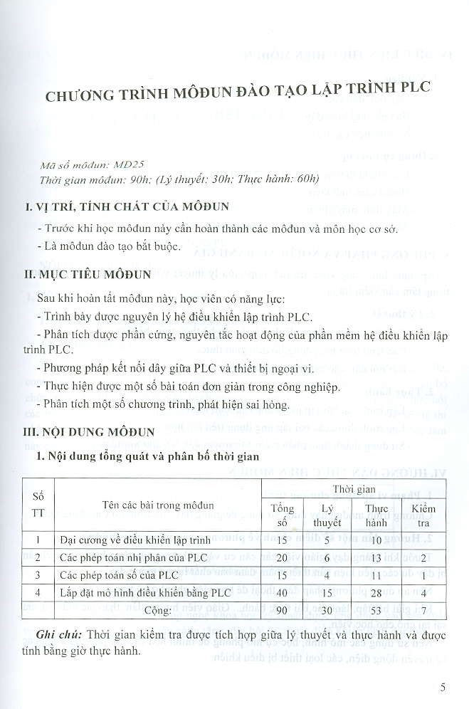 Giáo Trình Lập Trình Plc