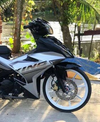 Tem Rời Ex 150 MX King Xám Đen - Tặng Logo