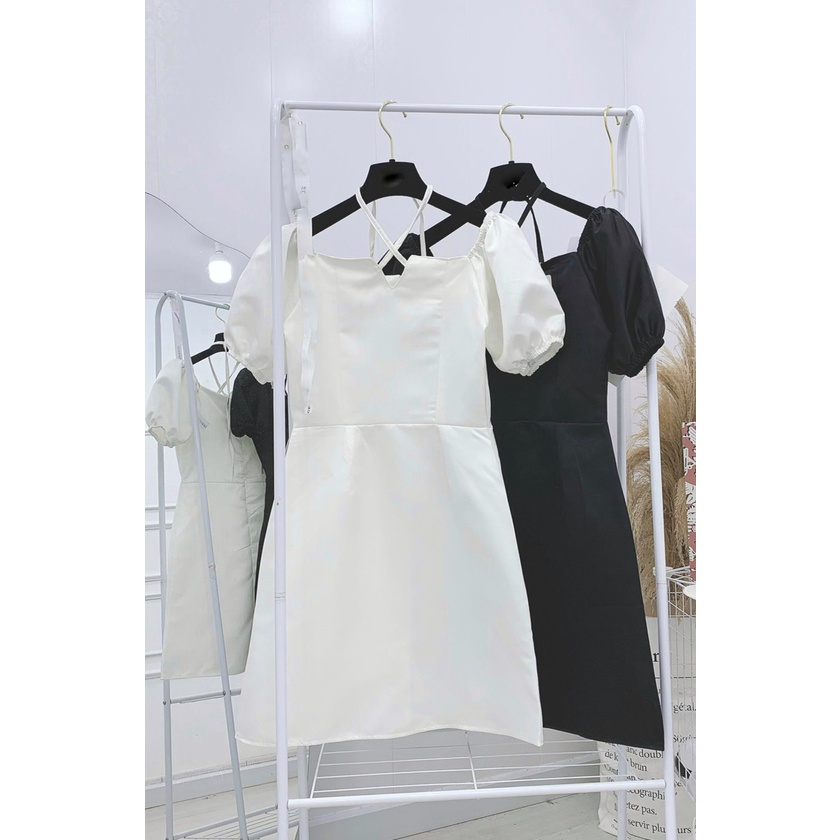 Set váy nữ màu đen cổ bẻ tay ngắn có đai eo tặng phụ kiện thời trang phong  cách retro cá tính ngầu chất đường phố  Giá Tiki khuyến mãi 265000đ 