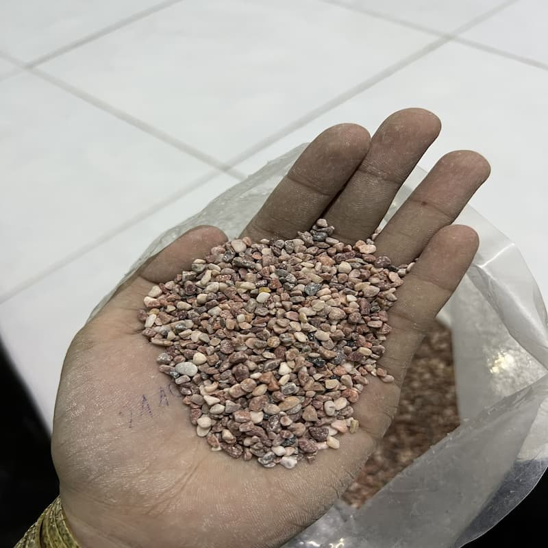 Bịch sỏi HỒNG 1 KG trang trí hồ cá cảnh