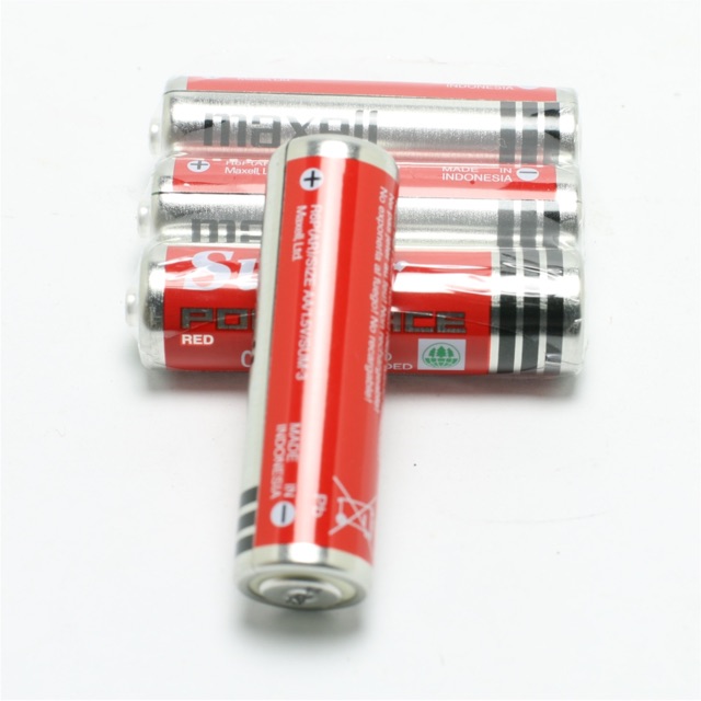 [HCM]Pin Maxell 2A (AA) Vỹ 4 Viên Chính Hãng