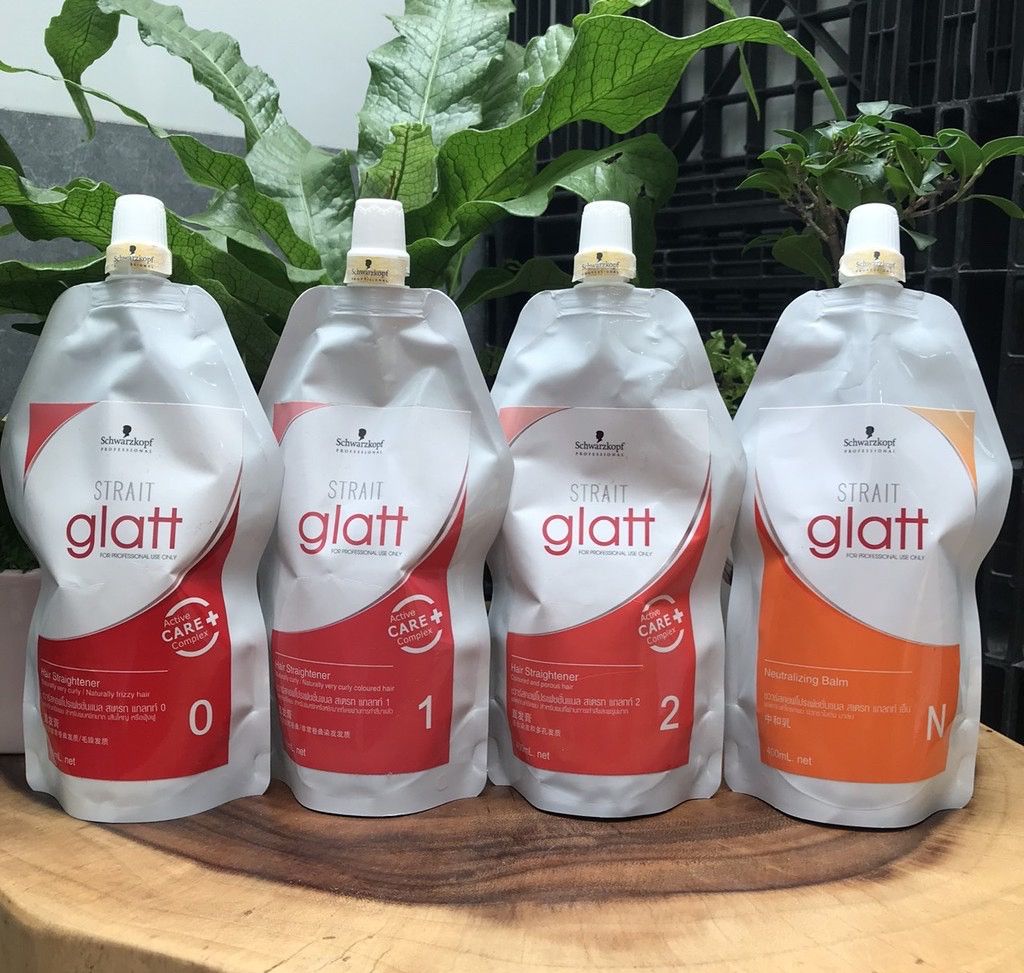 [HCM]Thuốc Duỗi Tóc Siêu Thẳng Schwarzkopf Glatt 400Ml