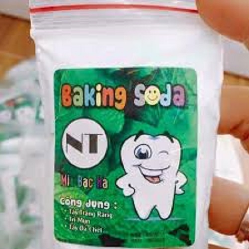 Bột trắng răng Baking soda Mix Bạc Hà 50g