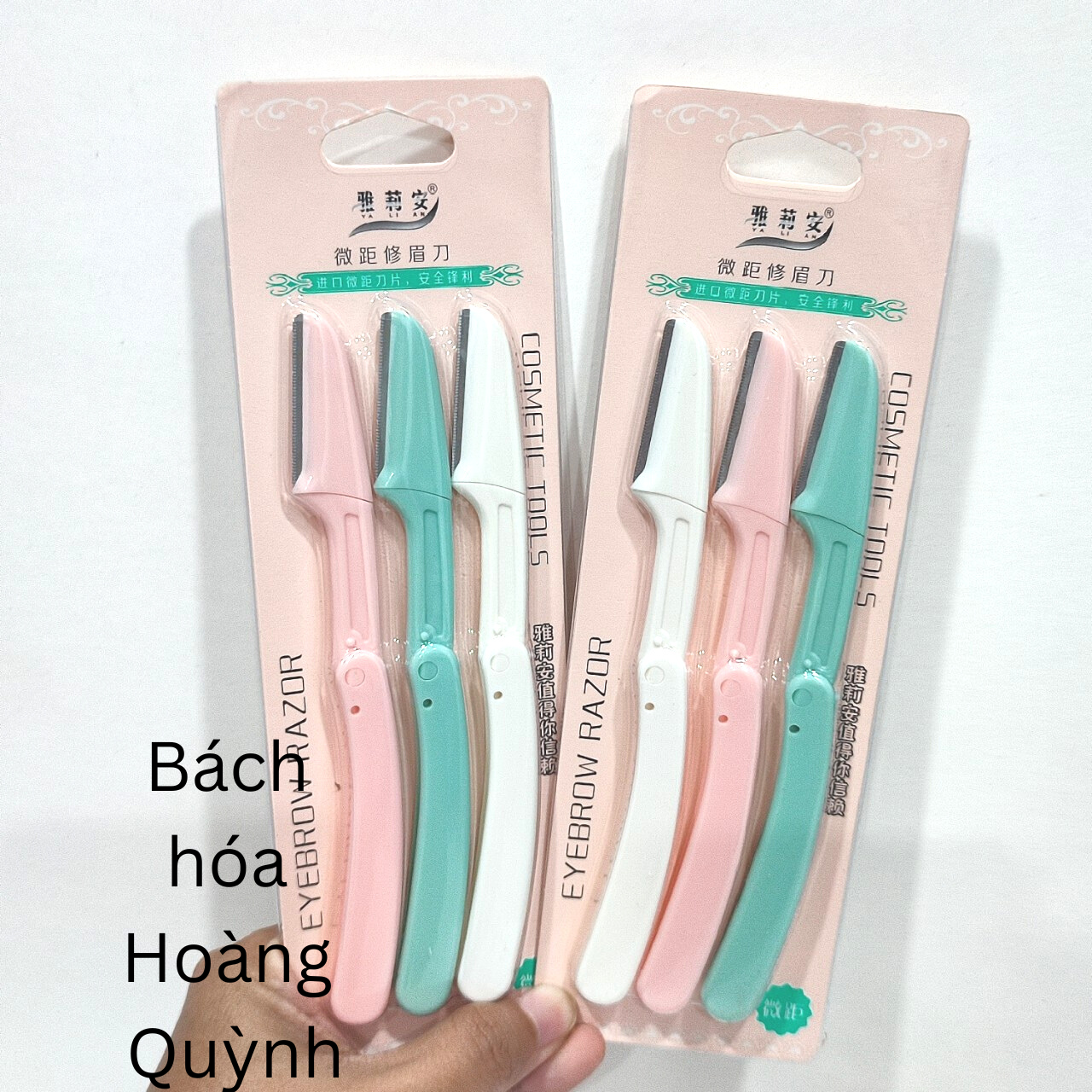 Vĩ 3 cây dạo cạo lông mày .
