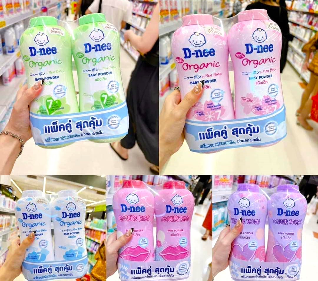 [CHÍNH HÃNG] Phấn Thơm D-nee 350g Thái (1 Chai)