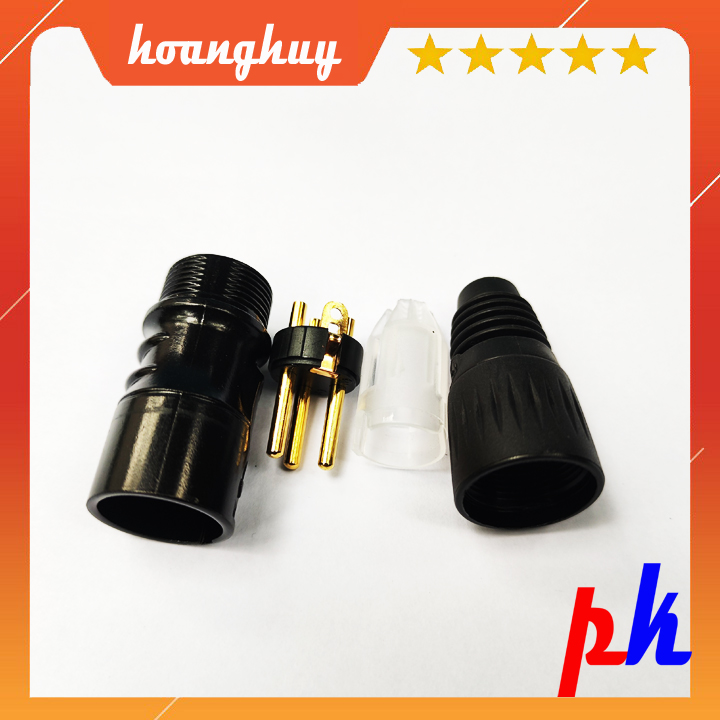 1 Cặp jack hàn Canon đực cái