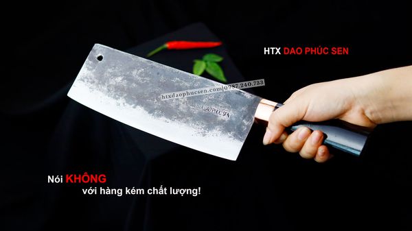 Dao thái 22 cán gỗ khâu đồng GT03MDD