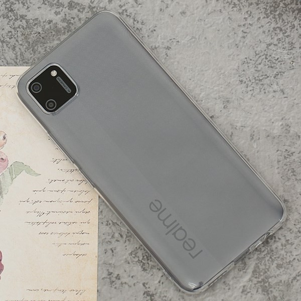 Ốp Lưng Silicon Realme C20 Dẻo Trong Suốt Siêu Hót
