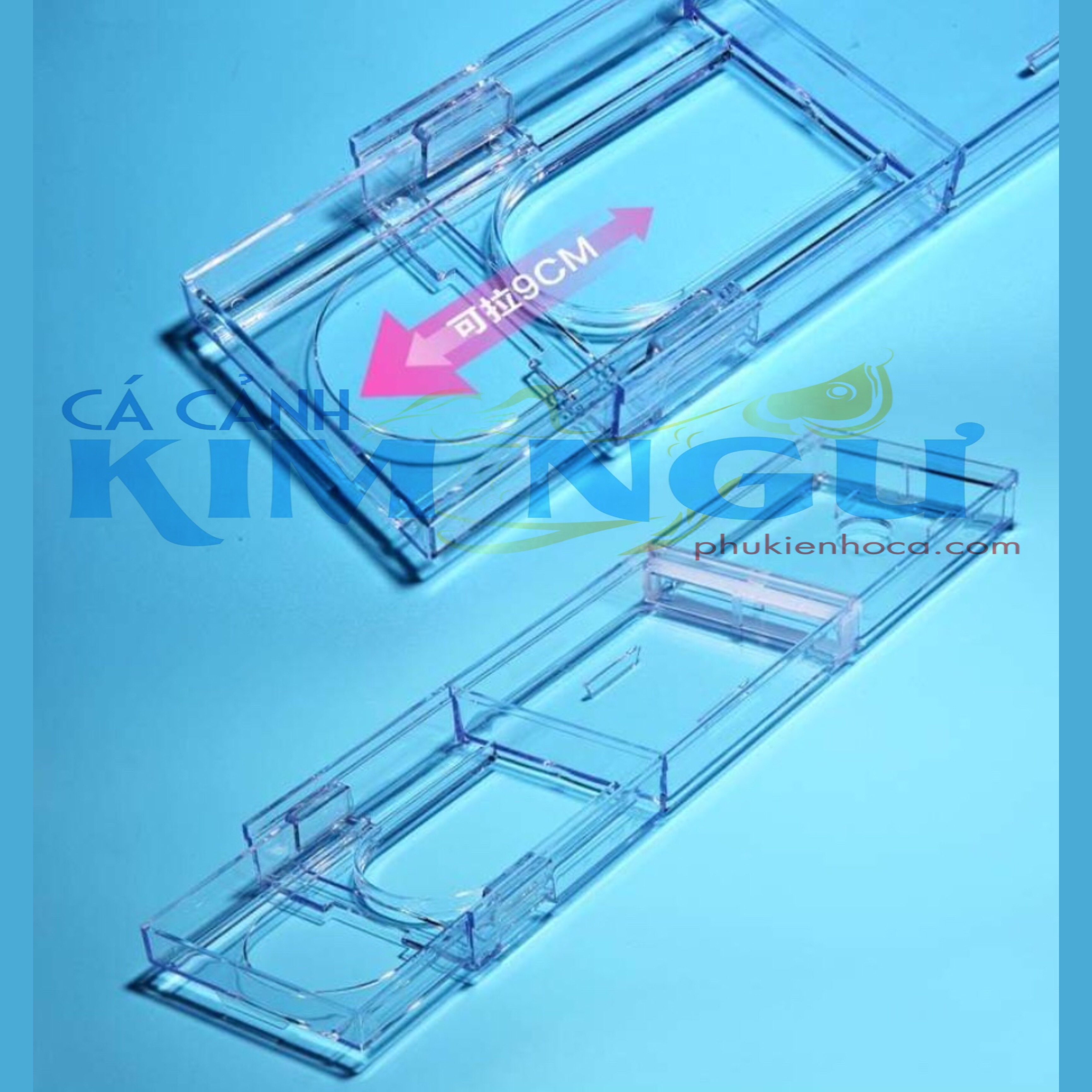 Bộ Lọc Dàn Mưa Mica Lọc Nước Hồ Cá 60cm (3Tầng* 3Dãy)
