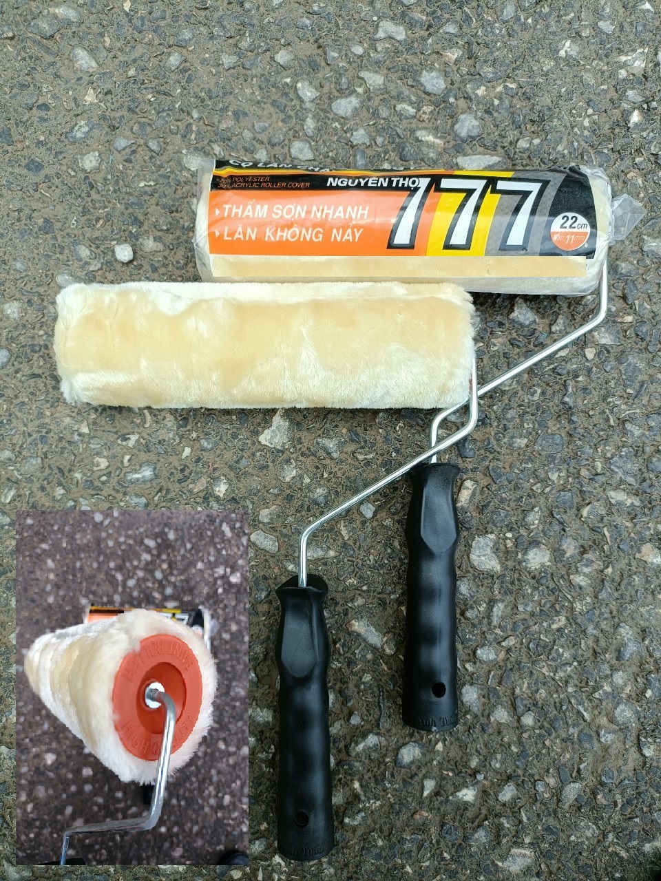 Con lăn sơn 777 23cm & 15cm & 8cm