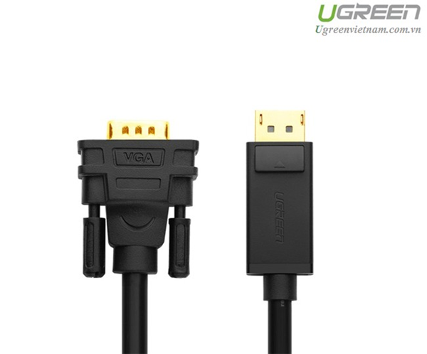Cáp Displayport to VGA dài 1,5m  Ugreen 10247 cao cấp