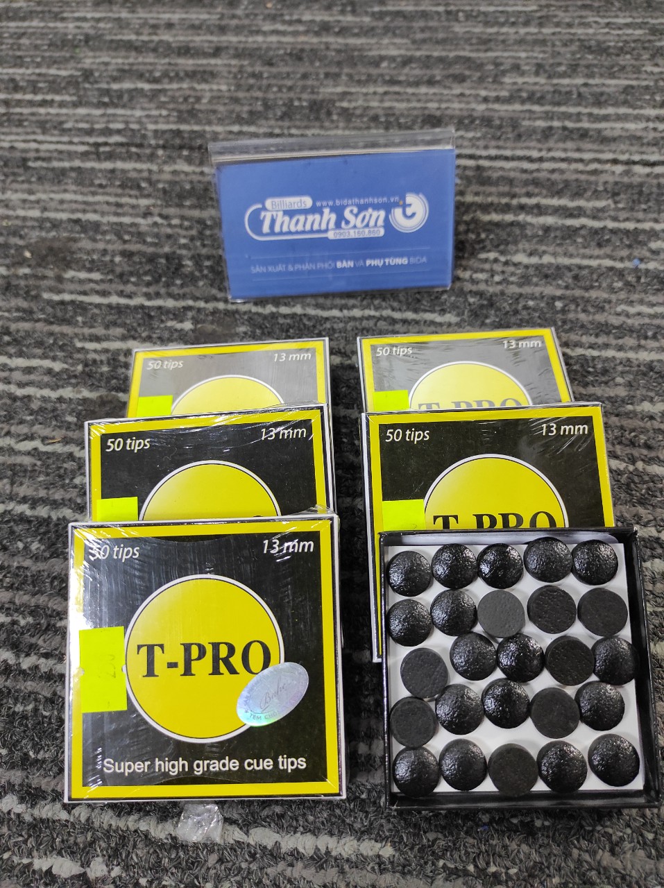 Đầu cơ Bida CLB - T Pro 11mm - 12mm - 13mm