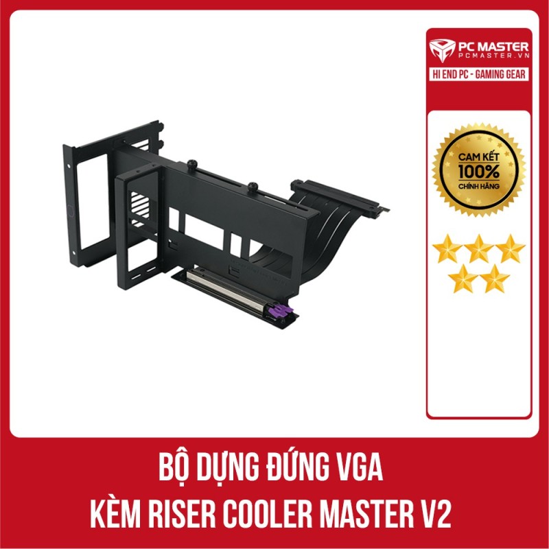 Bảng giá Bộ giá đỡ dựng VGA kèm Riser Cooler Master V2 hàng chính hãng Phong Vũ