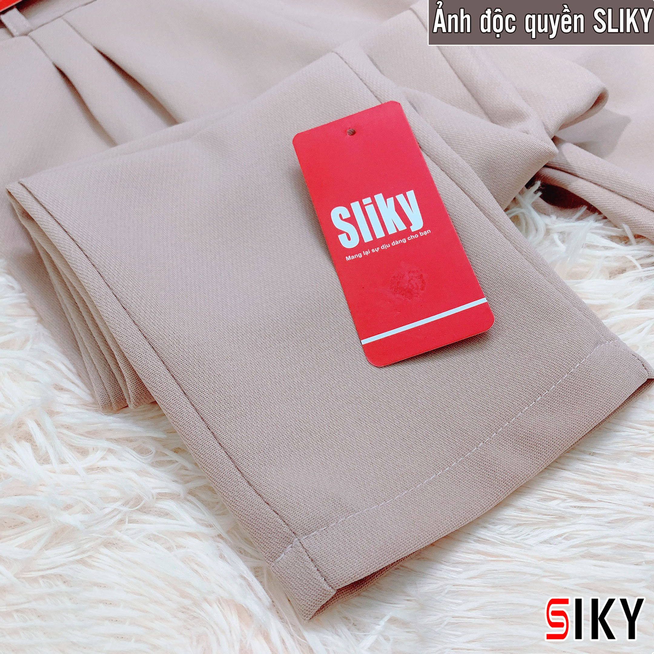 Quần baggy công sở nữ cạp bèo - SIKY - QBG