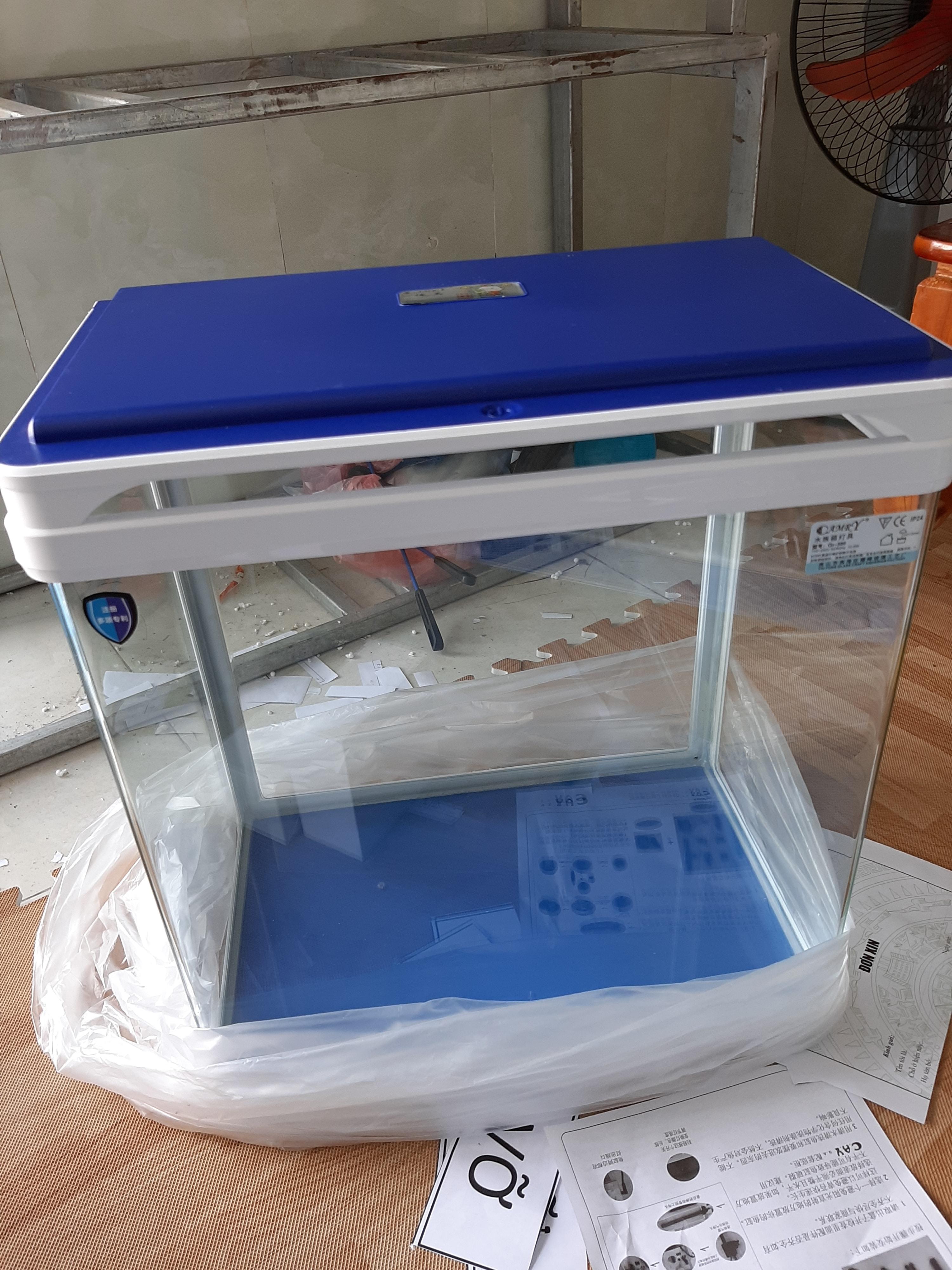 Bể cá kính đúc Q3-480 camry 48x26x45 cm