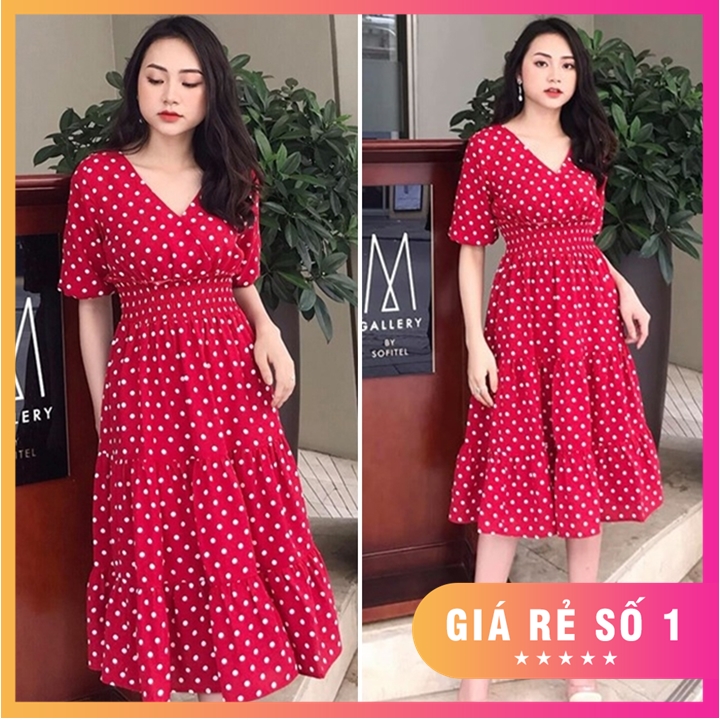 [HCM]ĐẦM CHẤM BI NỔI BẬT B280